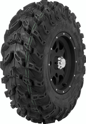 QuadBoss 609315 - QBT672 Radial Mud Tire - 27x9R14 8Ply