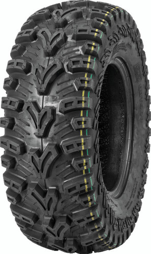 QuadBoss 609339 - QBT448 Utility Tire - 25x8-12 6Ply