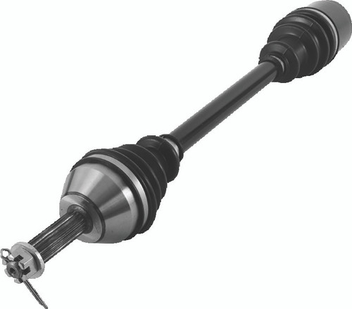 QuadBoss 609390 - 2008 Polaris Ranger 500 4x4 EFI (04) Front Left Replacement Axle