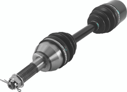 QuadBoss 609384 - 2005 Polaris Scrambler 400 4x4 Rear Left Replacement Axle