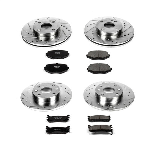 PowerStop K794 - Power Stop 94-97 Mazda Miata Front & Rear Z23 Evolution Sport Brake Kit PowerStop K794 - Power Stop 94-97 Mazda Miata Front & Rear Z23 Evolution Sport Brake Kit