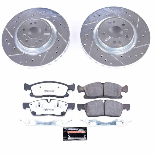 PowerStop K8114-36 - Power Stop 2018 Mercedes-Benz GLE350 Front Z36 Truck & Tow Brake Kit