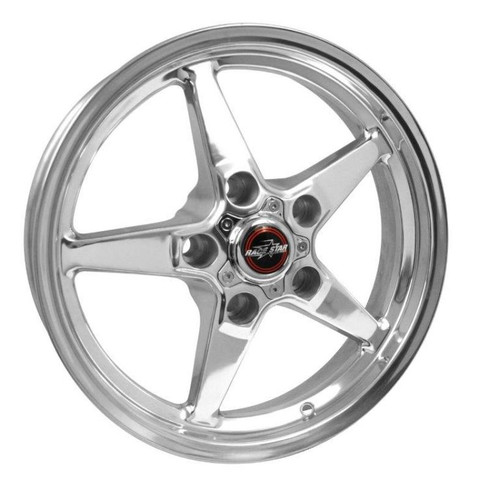 Race Star 92-745532DP - 92 Drag Star 17x4.50 5x135bc 1.75bs Direct Drill Polished Wheel