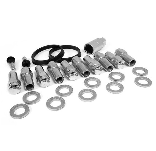 Race Star 601-1422-10 - 12mmx1.5 GM Open End Deluxe Lug Kit - 10 PK