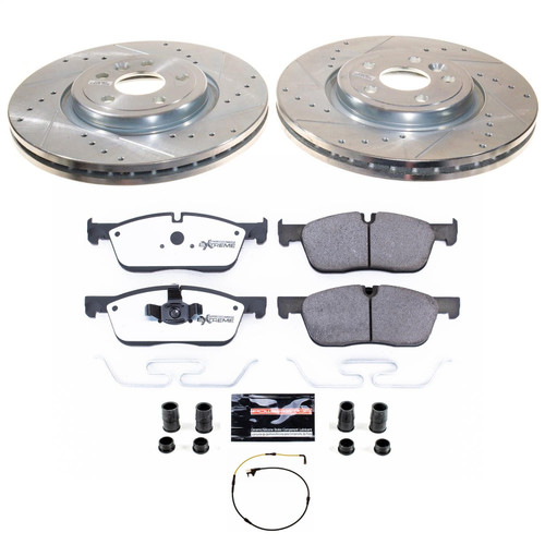 PowerStop K8205-36 - Power Stop 18-20 Land Rover Range Rover Velar Front Z36 Truck & Tow Brake Kit