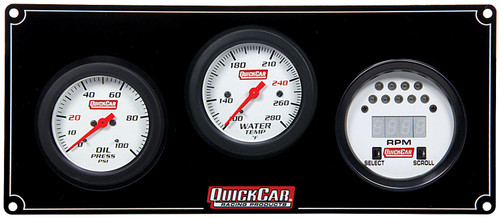 QuickCar 61-7031 - Extreme 2-1 w/Tach OP/WT