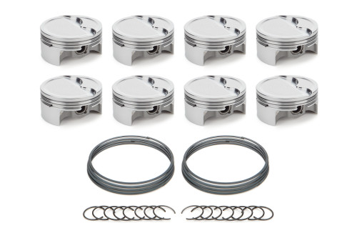 Race Tec Pistons 1000736 - GM LS Dished Piston Set 4.010 Bore -10cc