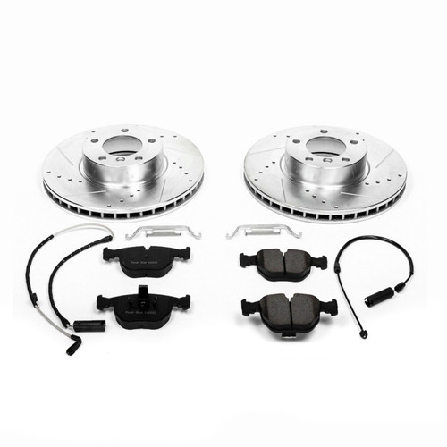 PowerStop K944 - Power Stop 01-03 BMW 530i Front Z23 Evolution Sport Brake Kit