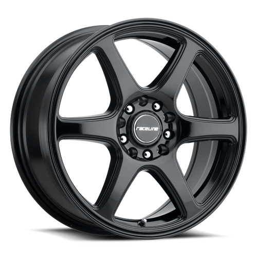 Raceline 146B-57082+40 - 146B Matrix 15x7in / 4x100/4x108 BP / 40mm Offset / 72.62mm Bore - Gloss Black Wheel