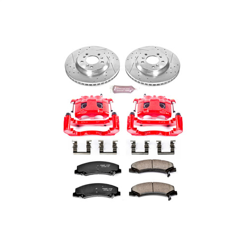 PowerStop KC1437 - Power Stop 06-11 Buick Lucerne Front Z23 Evolution Sport Brake Kit w/Calipers PowerStop KC1437 - Power Stop 06-11 Buick Lucerne Front Z23 Evolution Sport Brake Kit w/Calipers