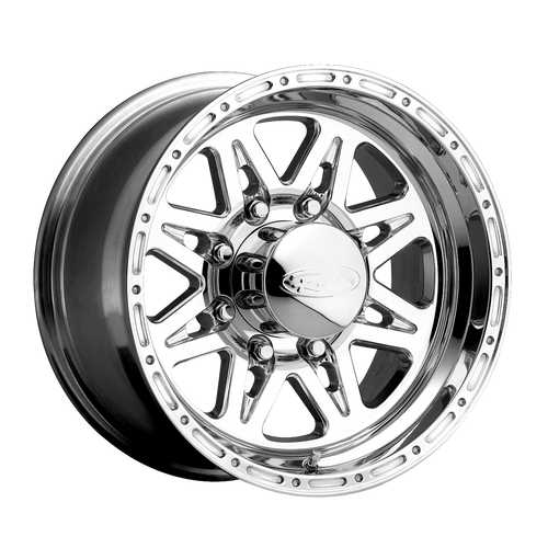 Raceline 888-68080 - 888 Renegade 16x8in / 8x165.1 BP / 0mm Offset / 130.81mm Bore - Polished Wheel