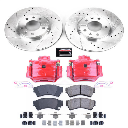 PowerStop KC199 - Power Stop 06-12 Ford Fusion Front Z23 Evolution Sport Brake Kit w/Calipers PowerStop KC199 - Power Stop 06-12 Ford Fusion Front Z23 Evolution Sport Brake Kit w/Calipers