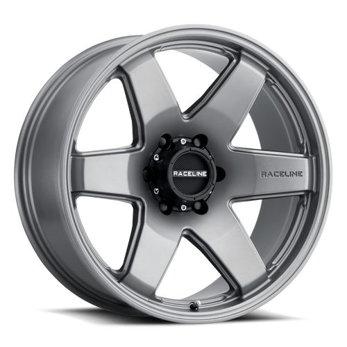 Raceline 942GS-29065+18 - 942GS Addict 20x9in / 6x135 BP / 18mm Offset / 87.1mm Bore - Greystone Wheel