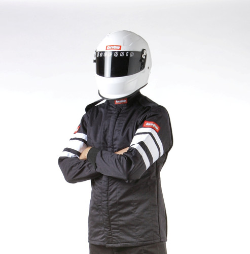 Racequip 121000 - Black SFI-5 Jacket - 5XL