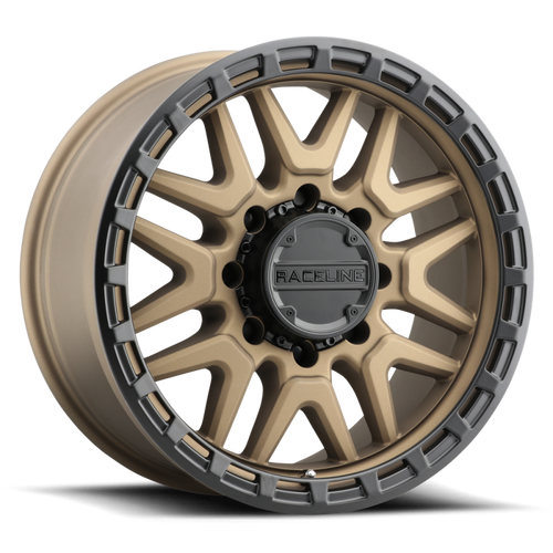 Raceline 953BZ-89081-12 - 953BZ Krank 18x9in / 8x170 BP / -12mm Offset / 125.2mm Bore - Bronze Wheel
