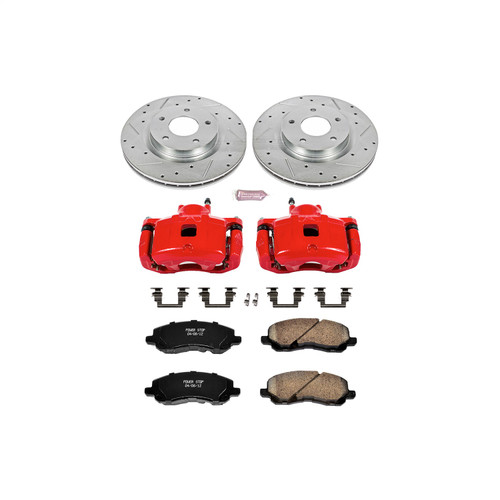 PowerStop KC3032 - Power Stop 11-14 Chrysler 200 Front Z23 Evolution Sport Brake Kit w/Calipers