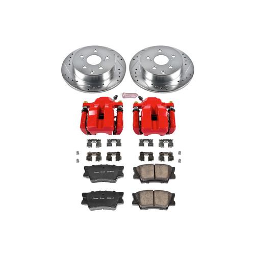 PowerStop KC4671 - Power Stop 06-12 Toyota RAV4 Rear Z23 Evolution Sport Brake Kit w/Calipers