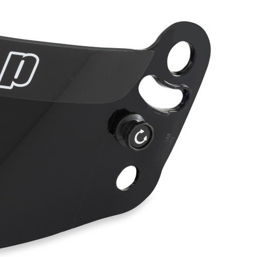 Racequip 204004RQP - Dark Smoke Helmet Face Shield - Fits Pro Model Helmet