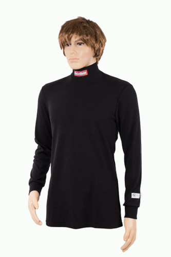 Racequip 421990 - Black SFI 3.3 Fr Underwear Top - 5XL