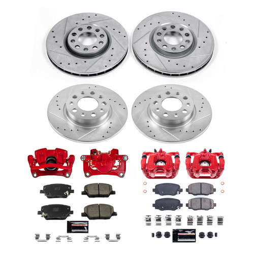 PowerStop KC7300 - Power Stop 15-18 Jeep Renegade Front & Rear Z23 Evolution Kit w/Calipers PowerStop KC7300 - Power Stop 15-18 Jeep Renegade Front & Rear Z23 Evolution Kit w/Calipers