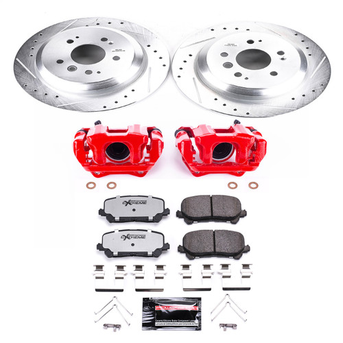 PowerStop KC7727-36 - Power Stop 16-17 Honda Pilot Rear Z36 Truck & Tow Brake Kit w/Calipers PowerStop KC7727-36 - Power Stop 16-17 Honda Pilot Rear Z36 Truck & Tow Brake Kit w/Calipers