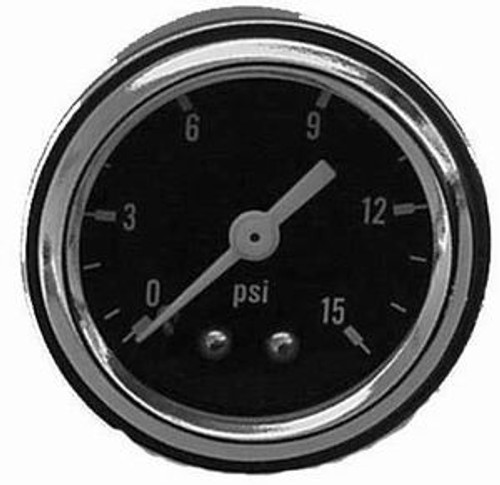 Racing Power Company R5715 - Fuel Pressure Gauge 0-15 PSI