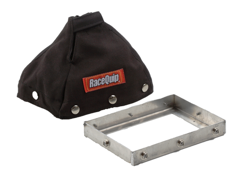 Racequip 871001RQP - Fire-Retardant Shifter Boot w/ Mounting Base Plate
