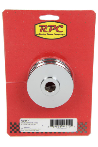 Racing Power Company R9447 - Double Groove Alternator Pulley