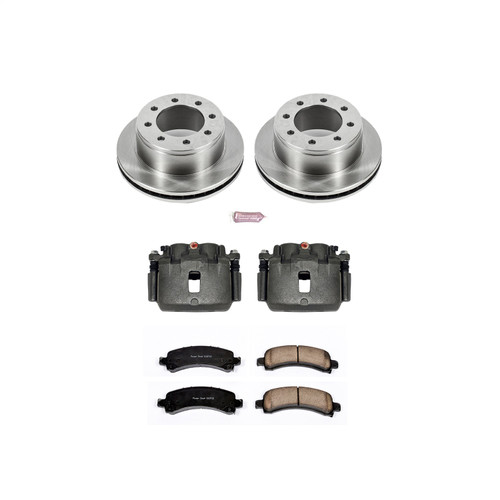 PowerStop KCOE2044 - Power Stop 09-13 GMC Savana 3500 Rear Autospecialty Kit w/Cals