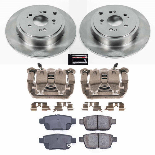 PowerStop KCOE2431 - Power Stop 06-14 Honda Ridgeline Rear Autospecialty Brake Kit w/Calipers