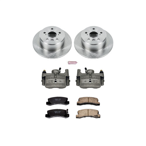PowerStop KCOE2564 - Power Stop 92-96 Lexus ES300 Rear Autospecialty Brake Kit w/Calipers