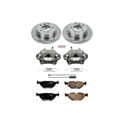 PowerStop KCOE3149 - Power Stop 92-98 BMW 318i Rear Autospecialty Brake Kit w/Calipers