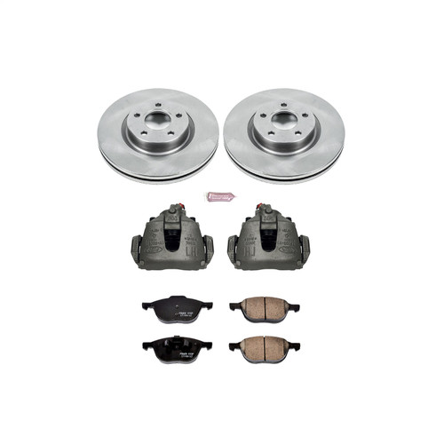 PowerStop KCOE4575 - Power Stop 13-17 Ford C-Max Front Autospecialty Brake Kit w/Calipers