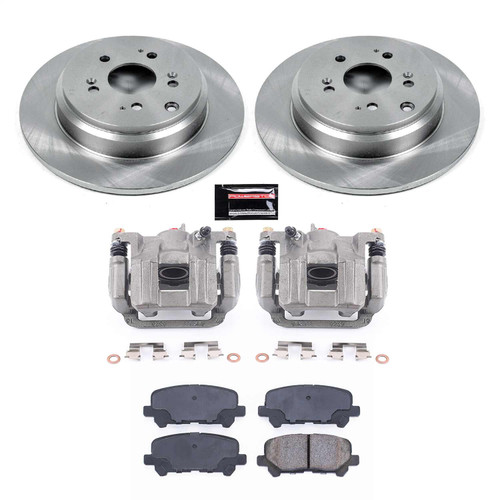 PowerStop KCOE4685A - Power Stop 11-17 Honda Odyssey Rear Autospecialty Brake Kit w/Calipers