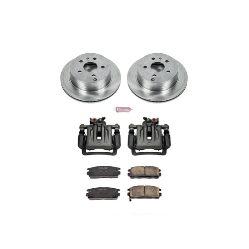 PowerStop KCOE5558 - Power Stop 10-17 Chevrolet Equinox Rear Autospecialty Brake Kit w/Calipers