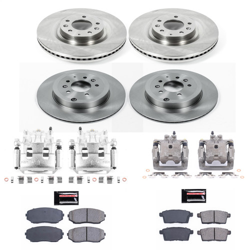 PowerStop KCOE5879A - Power Stop 11-15 Mazda CX-9 Front & Rear Autospecialty Kit w/Cals PowerStop KCOE5879A - Power Stop 11-15 Mazda CX-9 Front & Rear Autospecialty Kit w/Cals