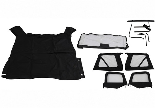 Rampage 68335 - 1997-2006 Jeep Wrangler(TJ) Complete Top - Black Diamond Rampage 68335 - 1997-2006 Jeep Wrangler(TJ) Complete Top - Black Diamond