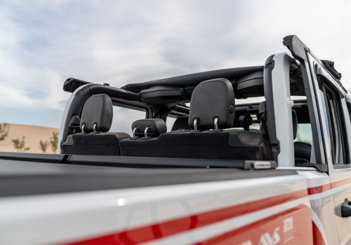 Rampage 139035 - 20-22 Jeep Gladiator Trailview Fastback - Black Diamond