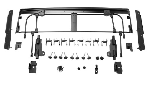 Rampage 139035 - 20-22 Jeep Gladiator Trailview Fastback - Black Diamond