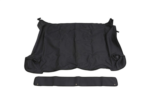 Rampage 741036 - 2018-2022 Jeep Wrangler(JL) 4-Door Tonneau Cover w/ Tailgate Bar Kit - Black Diamond