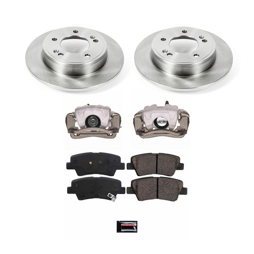 PowerStop KCOE6502 - Power Stop 13-17 Hyundai Elantra GT Rear Autospecialty Kit w/Calipers