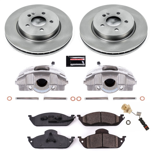 PowerStop KCOE864 - Power Stop 98-03 Mercedes-Benz ML320 Front Autospecialty Brake Kit w/Calipers PowerStop KCOE864 - Power Stop 98-03 Mercedes-Benz ML320 Front Autospecialty Brake Kit w/Calipers