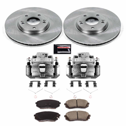 PowerStop KCOE8621 - Power Stop 2017 Kia Optima Front Autospecialty Brake Kit w/Calipers
