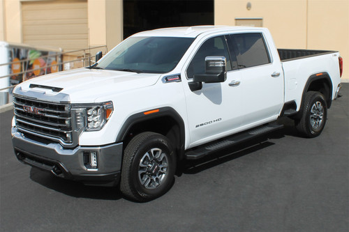 Raptor 1701-0052BT - OEM Running Boards; 6 in.; Rocker Panel Mount; Black Textured;