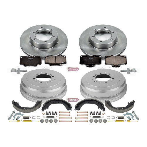 PowerStop KOE15094DK - Power Stop 91-95 Toyota 4Runner Front & Rear Autospecialty Brake Kit