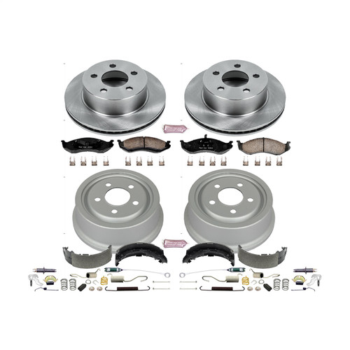 PowerStop KOE15075DK - Power Stop 99-01 Jeep Cherokee Front & Rear Autospecialty Brake Kit PowerStop KOE15075DK - Power Stop 99-01 Jeep Cherokee Front & Rear Autospecialty Brake Kit