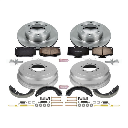 PowerStop KOE15212DK - Power Stop 01-02 Toyota 4Runner Front & Rear Autospecialty Brake Kit