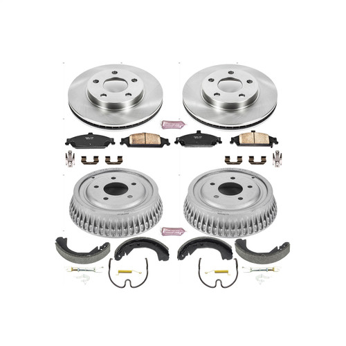 PowerStop KOE15161DK - Power Stop 04-05 Chevrolet Classic Front & Rear Autospecialty Brake Kit