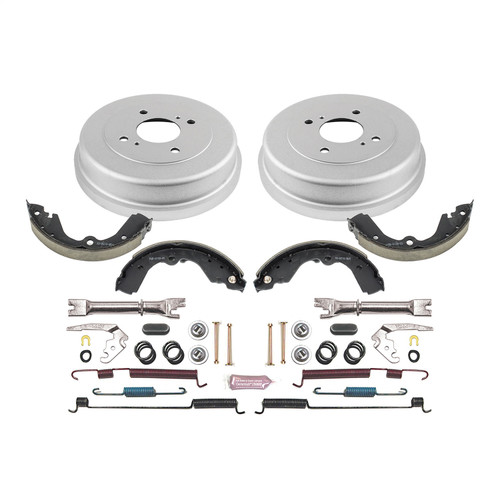 PowerStop KOE15328DK - Power Stop 93-98 Nissan Altima Rear Autospecialty Drum Kit
