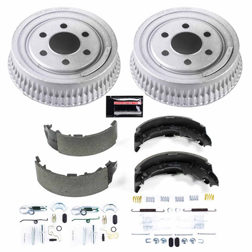 PowerStop KOE15299DK - Power Stop 92-02 Dodge Dakota Rear Autospecialty Drum Kit
